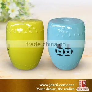 Cute Colorful Small Size Porcelain Chinese Garden Stool thumbnail-1