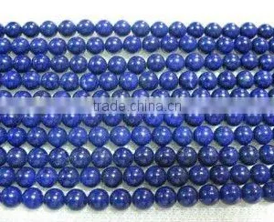 6mm Round Blue Lapis Lazuli Beads thumbnail-1