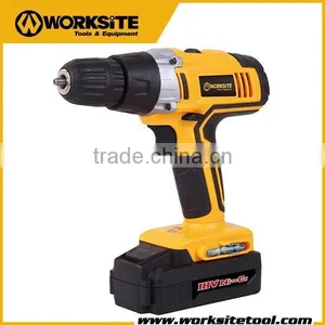 CD314 Worksite Brand 18V Ni-cd Battery Variable Speed Cordless Dril thumbnail-1