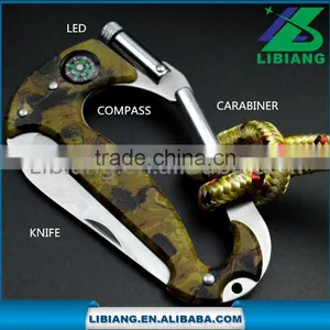Special Gift for Men Multifunction Carabiner Hook thumbnail-1