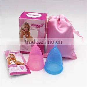 Fda Liquid Silicone Wemons and Ladys Reusable Menstrual Cup thumbnail-1