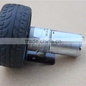 JGA25-370 6V 50rpm 100rpm 150rpm 200rpm 300rpm DC Gear Motor Whole Set for Intelligent Vehicle or Robot thumbnail-4