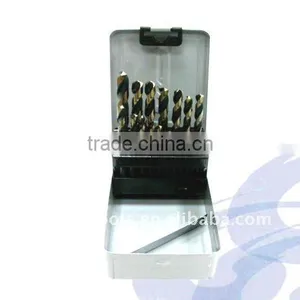 19PC HSS-M2 135 Degree Splitpoint Drill Bit Set thumbnail-1