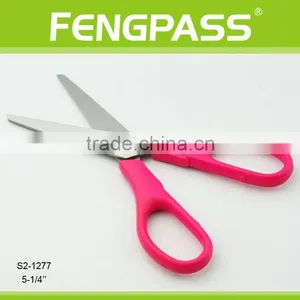 S2-1277 5-1/4" 2CR13 Stainless Steel ABS Plastic Handle Stationery Scissors / Office Scissors thumbnail-2