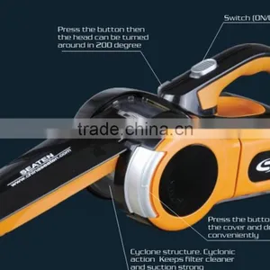 Car Portable Super Cyclone Handheld Vacuum Cleaner Wet and Dry for Car thumbnail-2