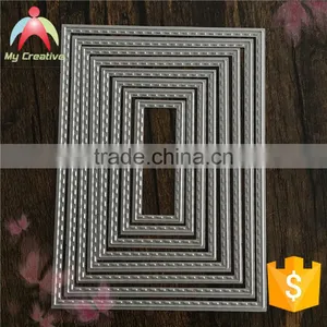 China Scrapbooking Supplies Etching Metal Stencil Cutting thumbnail-3