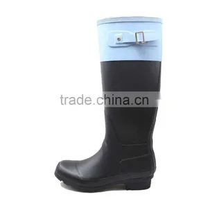 New Arrival Knee High Women Rain Boots Rubber Boots Wellington Gumboots thumbnail-3