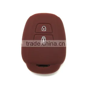 Popular China Manufacturer Custom High Quality Silicone Car Key Cover for Toyota thumbnail-1