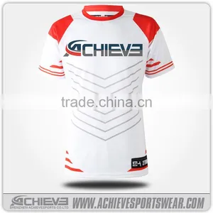 Latest Design Custom Made Sublimation Mens Rugby Jersey thumbnail-2