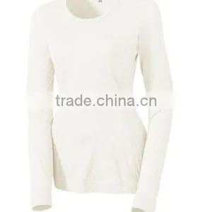 Coffee Charcoal Thermal Underwear Women Long Johns thumbnail-4