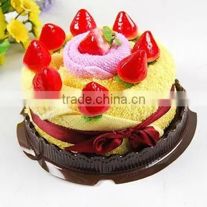 Mini Wedding Gift Cake Towel 100% Cotton thumbnail-1