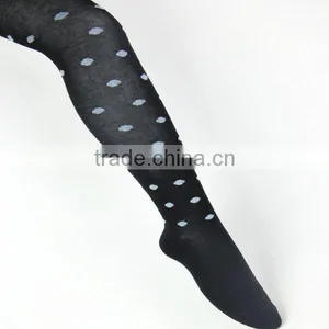 Custom Design Tights Young Girls Black Tights thumbnail-2