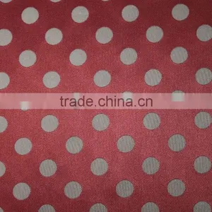 Factory Made a Order Production Dots Fabric, Polyester Woven Textile thumbnail-1