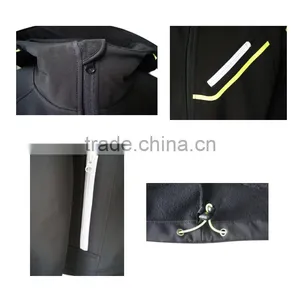 Softshell Jacket Man Black Softshell Jacket Oem Fashion Softshell Jacket thumbnail-5