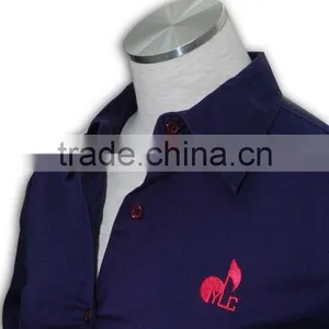 2015 Hot Sell Wholesale Long Sleeve Tailored Cool Cotton Shirts thumbnail-5