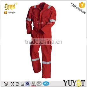 FR 3M Reflective Tape Dupont Nomex Coverall With Embroidered Logo thumbnail-1