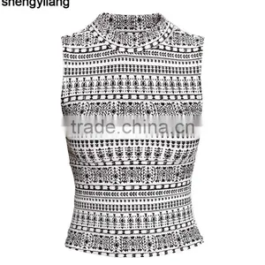 New Arrival Lady's Sleeveless Top Wholesale Fashionable Fitness Tank Top Guangzhou Manufacturers thumbnail-5
