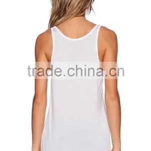 Front Breast Pocket Classic Tank Tops One Size Fits All thumbnail-3