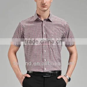 Fashion Good Quality Model Summer Short Sleeve Man Shirt thumbnail-1