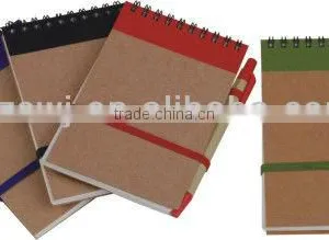 A4 Spiral Recycle Notebook /notepad/recycled Notebook/hardbound Notebook/diary Notebook/big Gift Notebook thumbnail-1