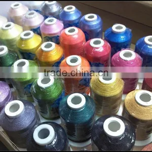 Brand New Brother Colors Machine Embroidery Thread Polyester Thread Set 1000m *40 , 120d/2(40wt), Free Shipping thumbnail-1