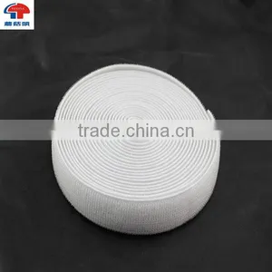 White Super Soft and Elastic Hook & Loop Fastening Tape thumbnail-1