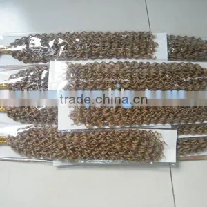 100% Human Hair Bulk/ Jerry Curl Hair Bulk Extensions thumbnail-1