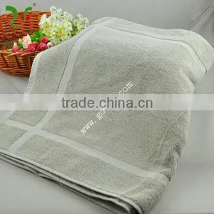 100% Cotton Dobby Border Floor Towels & Bath Mat thumbnail-3
