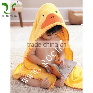 100% Cotton Ultra Soft Kids Hooded Towels thumbnail-1