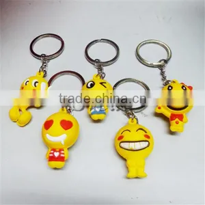 Latest Emoji Keychain Cute 3D Keychain Emoji Dolls With Wholesale Price From China thumbnail-1