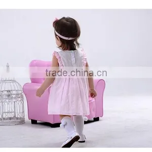 Wholesale Child Clothing Baby Girls Dress Designs Picture of Sleeveless Cotton Baby Dress thumbnail-5