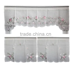 Embroidered Curtains, Kitchen Curtains thumbnail-2