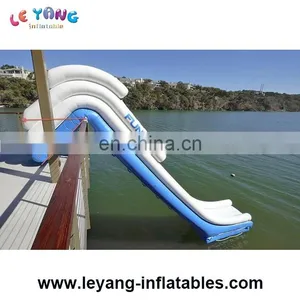Water Toys Inflatable Yacht Slide On The Sea , The Inflatable Sea Slide thumbnail-1