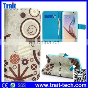 Leather Case for Samsung Galaxy S6 G9200,wholesale Cell Phone Case thumbnail-4
