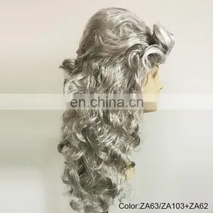 Carnival Barock Grey Party Wigs P-W236 thumbnail-2