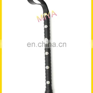 Long Handle Leather Horse Whips thumbnail-2
