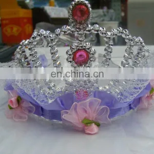 Party Carnival Cheap Child Small Plastic Flower Princess Crown Toys PH-0017 thumbnail-1