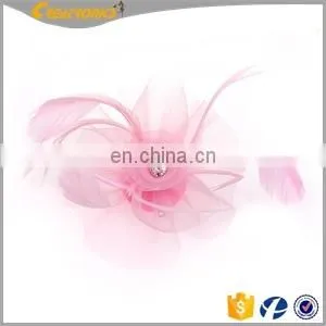 Women Wedding Bridal Headpiece Wedding Hats Fascinator Ladies Wholesale Make Church Hats Wedding Hair Accessories Hair Accessory thumbnail-5