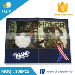 Factory Direct Sale Metal Custom Made Military Silver Coins thumbnail-5
