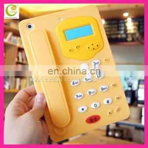 Telephone New Shape Silicone Case for Apple Ipad Mini,for Ipad Mini Smart Cover Case thumbnail-1