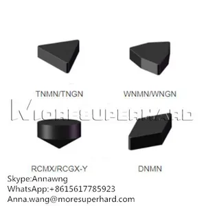 Solid CBN Inserts RNMN,SNMN,TNGN,CNMN,RCMN,RCMX thumbnail-1