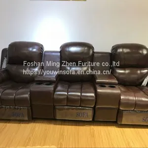 Supply Home Theater Sofa With Electric Recliners thumbnail-3