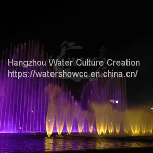 Fountain Show Musioc Dancing Fountian LED Show Fire Show in the River or Lake or Near Shopping Mall thumbnail-4