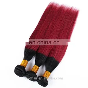 10-26inch Grade 8a Indian Straight Virgin Hair Red Color Cheap Indian Remy Human Hair Weaving thumbnail-1