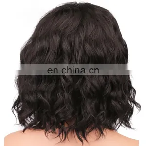 Wholesale Factory Price Customized Curly Brazilian Hair Short Bob Wigs for Black Women thumbnail-4