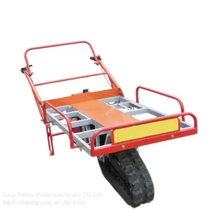 SH-80 Crawler-type Single Tracked Motor Barrow With Gas Engine for Agricultural Transportation thumbnail-1