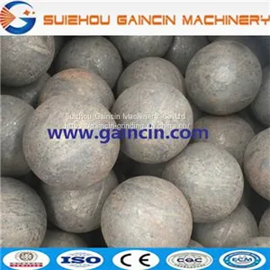 Best Quality Skew Rolled Steel Grinding Media Balls, Steel Forged Milling Media Balls, Forged Steel Balls thumbnail-2