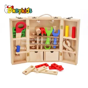 New Design Educational Wooden Toy Tool Bench for Children W03D073 thumbnail-4