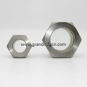G 1/2 Carbon Steel Fused Oil Level Sight Glass Male BSP Thread Professional Manufacturer thumbnail-5