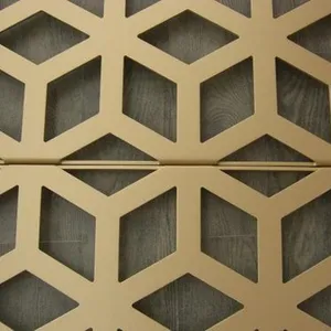 Surface Indoor Custom Decorative Veneer Aluminium Solid Panel thumbnail-3